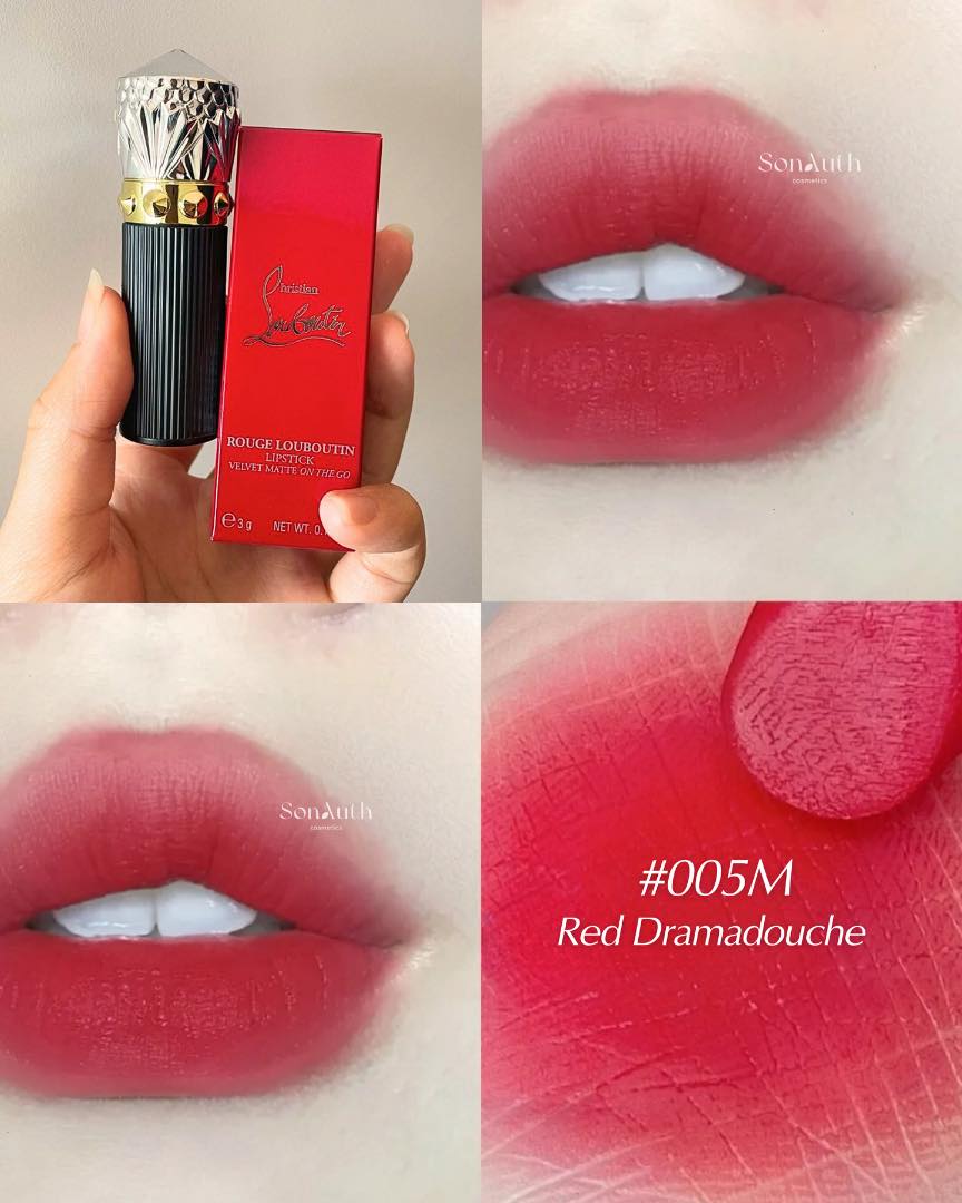 Son Thỏi Christian Louboutin Rouge Velvet Matte On The Go 3g