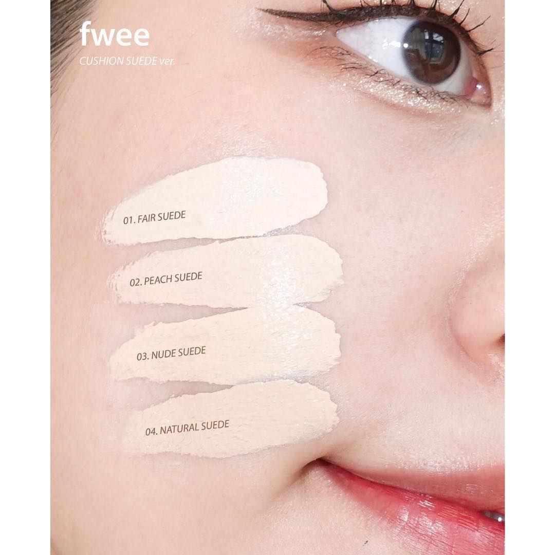 Phấn Nước Fwee Cushion Suede Ver. SPF50+ 15g