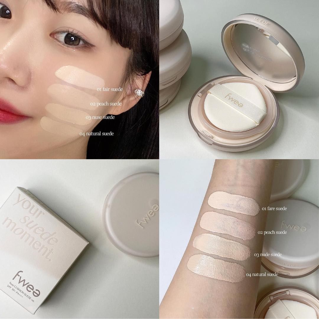 Phấn Nước Fwee Cushion Suede Ver. SPF50+ 15g