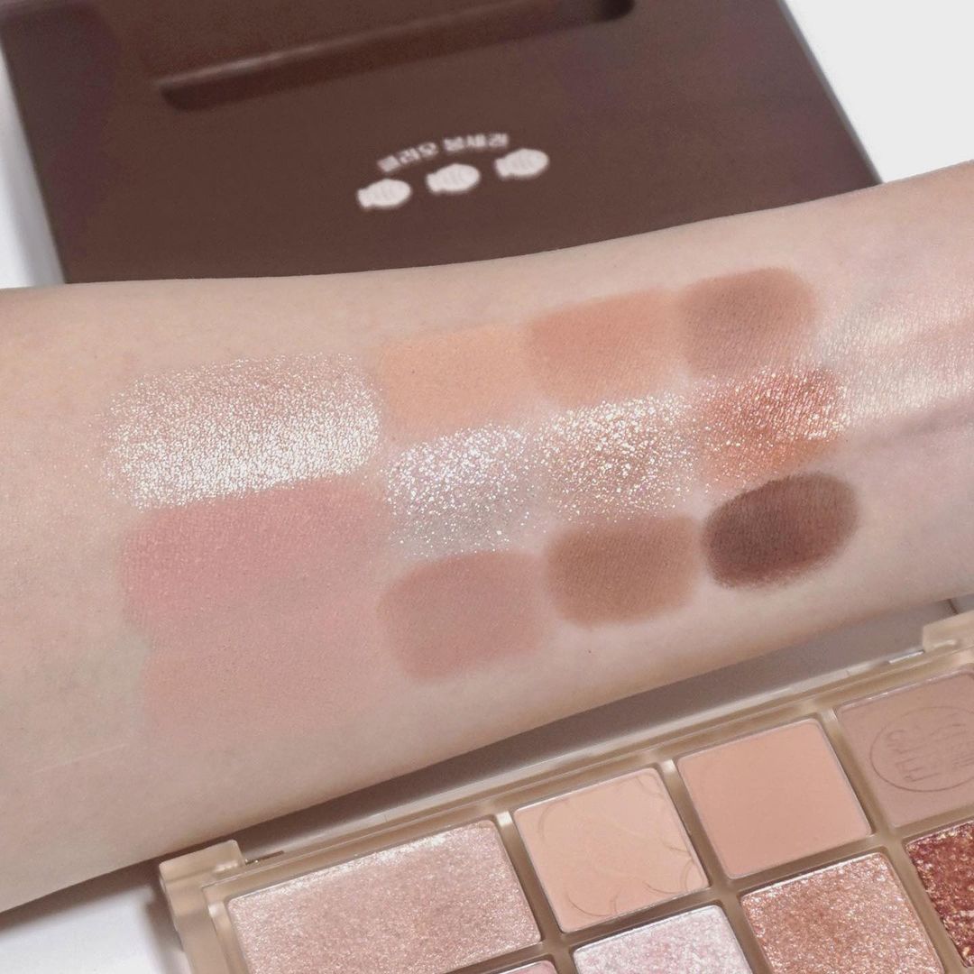 Bảng Mắt Clio Shade & Shadow Palette - 04 Original Red Bean