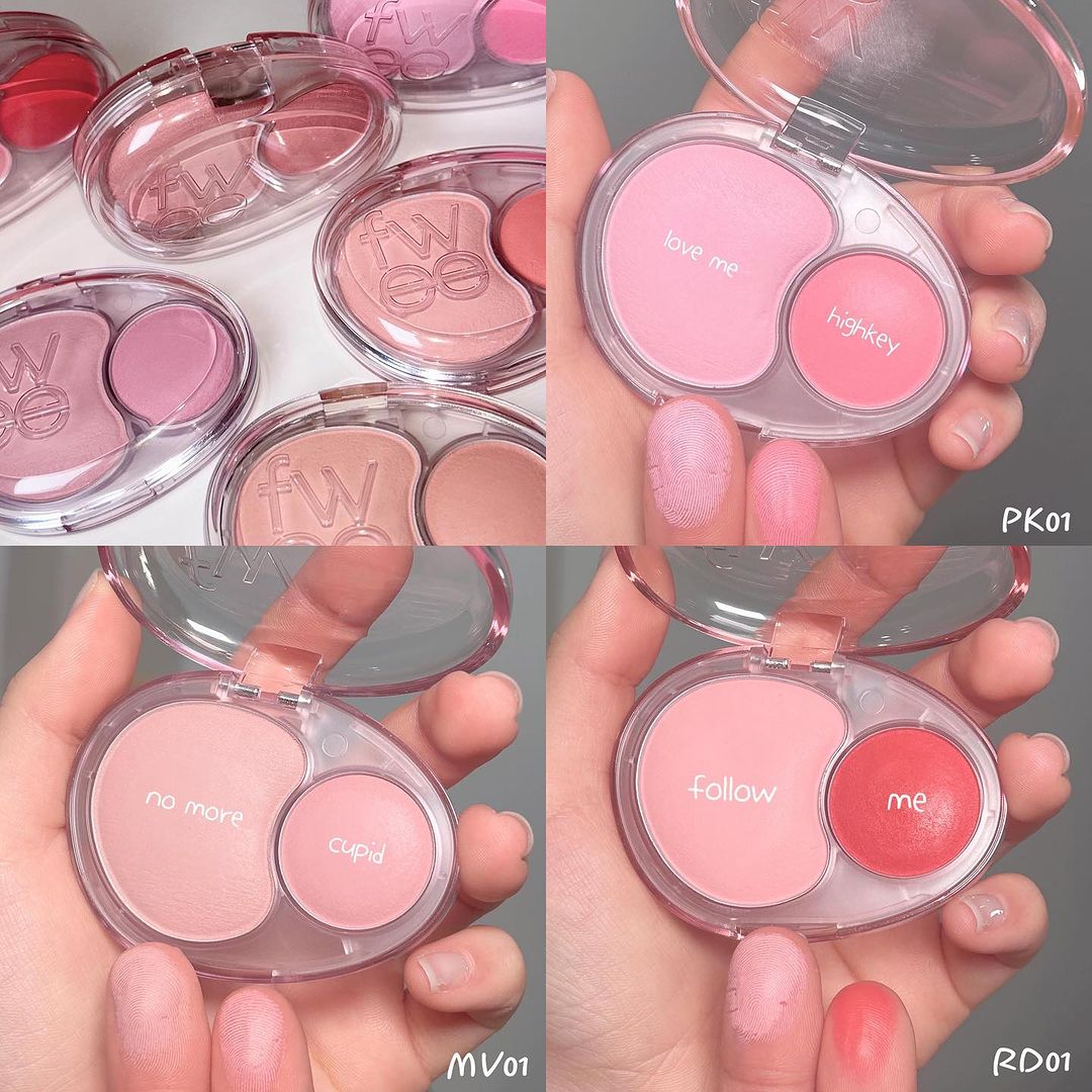 Má Hồng Đôi Fwee Mellow Dual Blush 7.2g