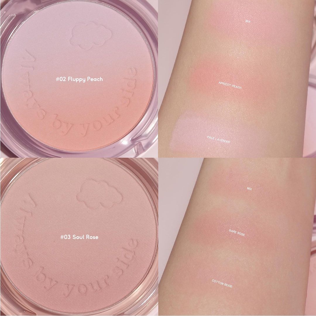 Phấn Má Peripera Pure Blushed Custom Cheek 4,2g