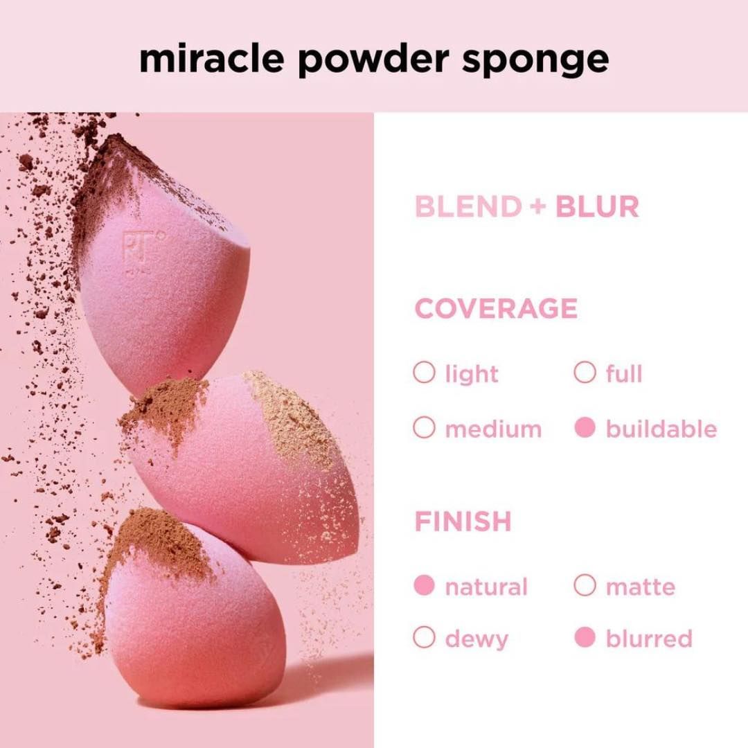 Bộ Bông Mút Trang Điểm Real Techniques Ultimate Sponge Trio