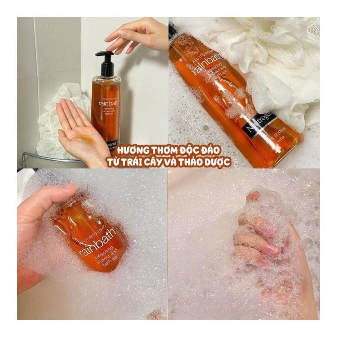 Gel Tắm Neutrogena Rainbath Refreshing Shower And Bath Gel 473ml