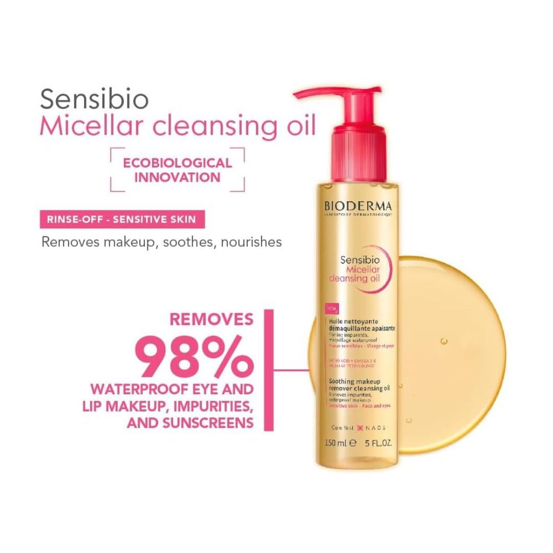 Dầu Tẩy Trang Bioderma Sensibio Micellar Cleansing Oil 150ml