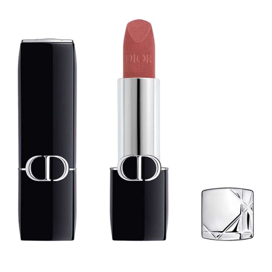 Son Thỏi Dior Rouge Couture Colour Lipstick Floral Lip Care Long Wear 3.5g