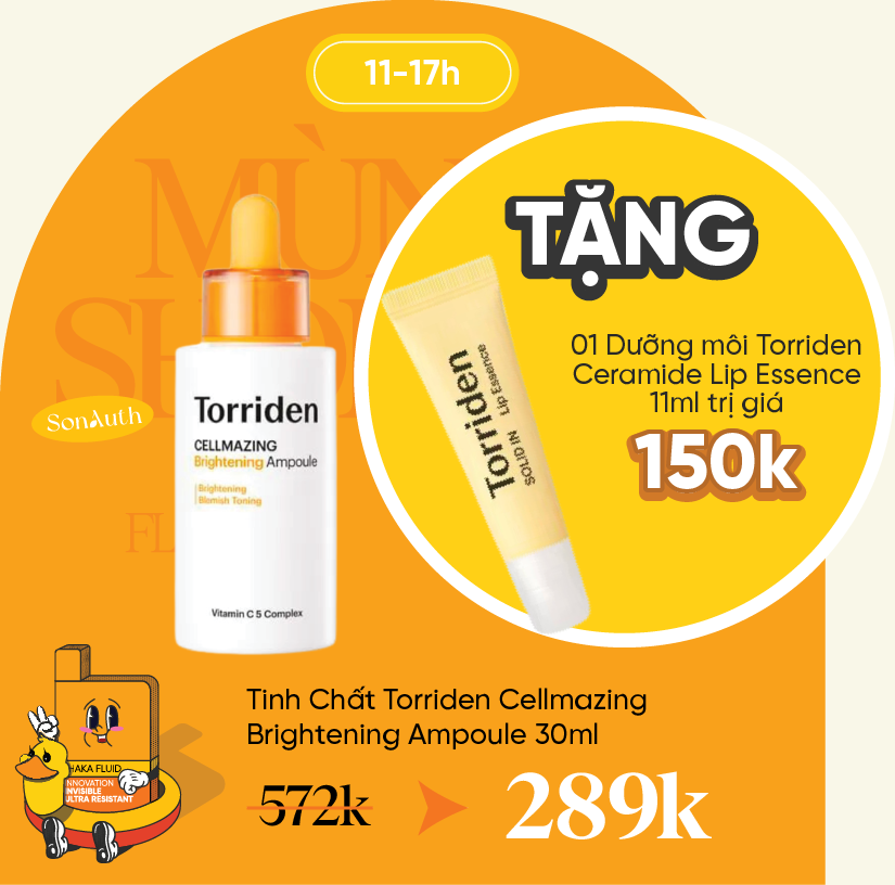 Tinh Chất Torriden Cellmazing Brightening Ampoule 30ml