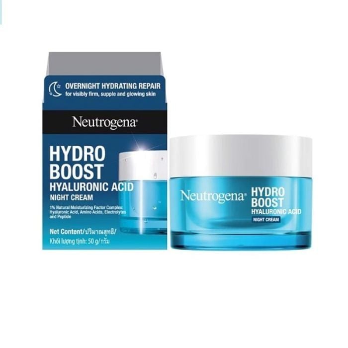 Mặt Nạ Ngủ Cấp Nước Neutrogena Hydro Boost Hyaluronic Acid Night Cream 50g