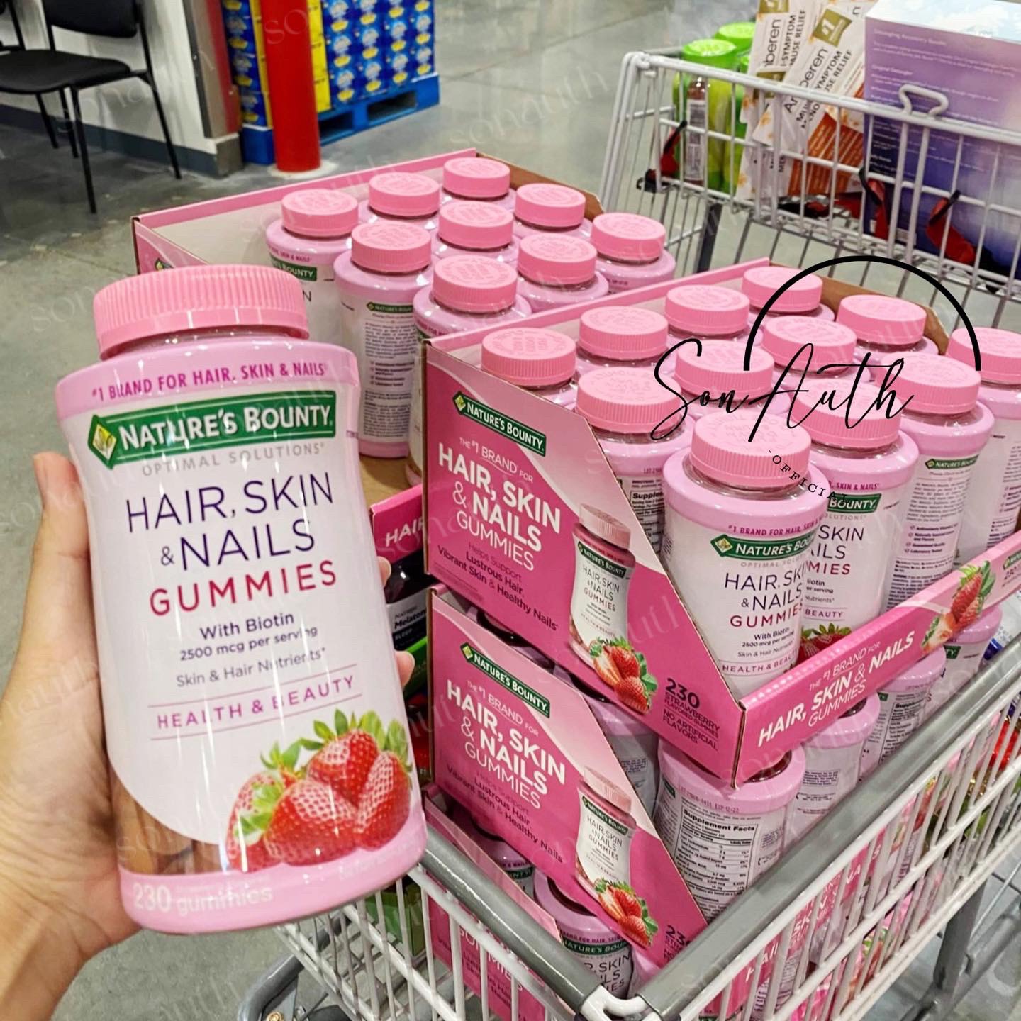 Nature's Bounty Hair, Skin & Nails Gummies 230v | SonAuth Official Nature's Bounty Hair, Skin & Nails Gummies 230v | SonAuth Official