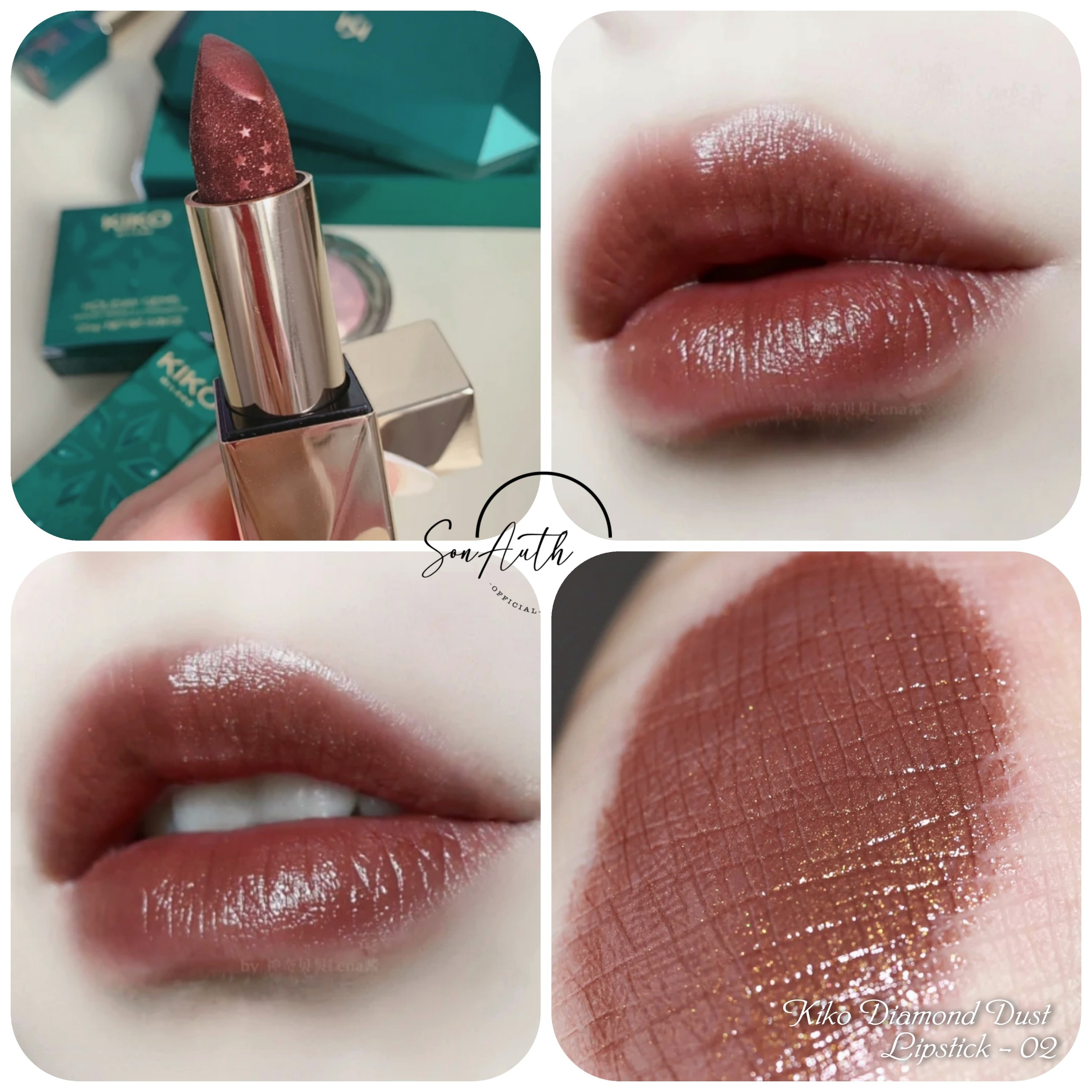 Kiko Holiday Gems Diamond Dust Lipstick