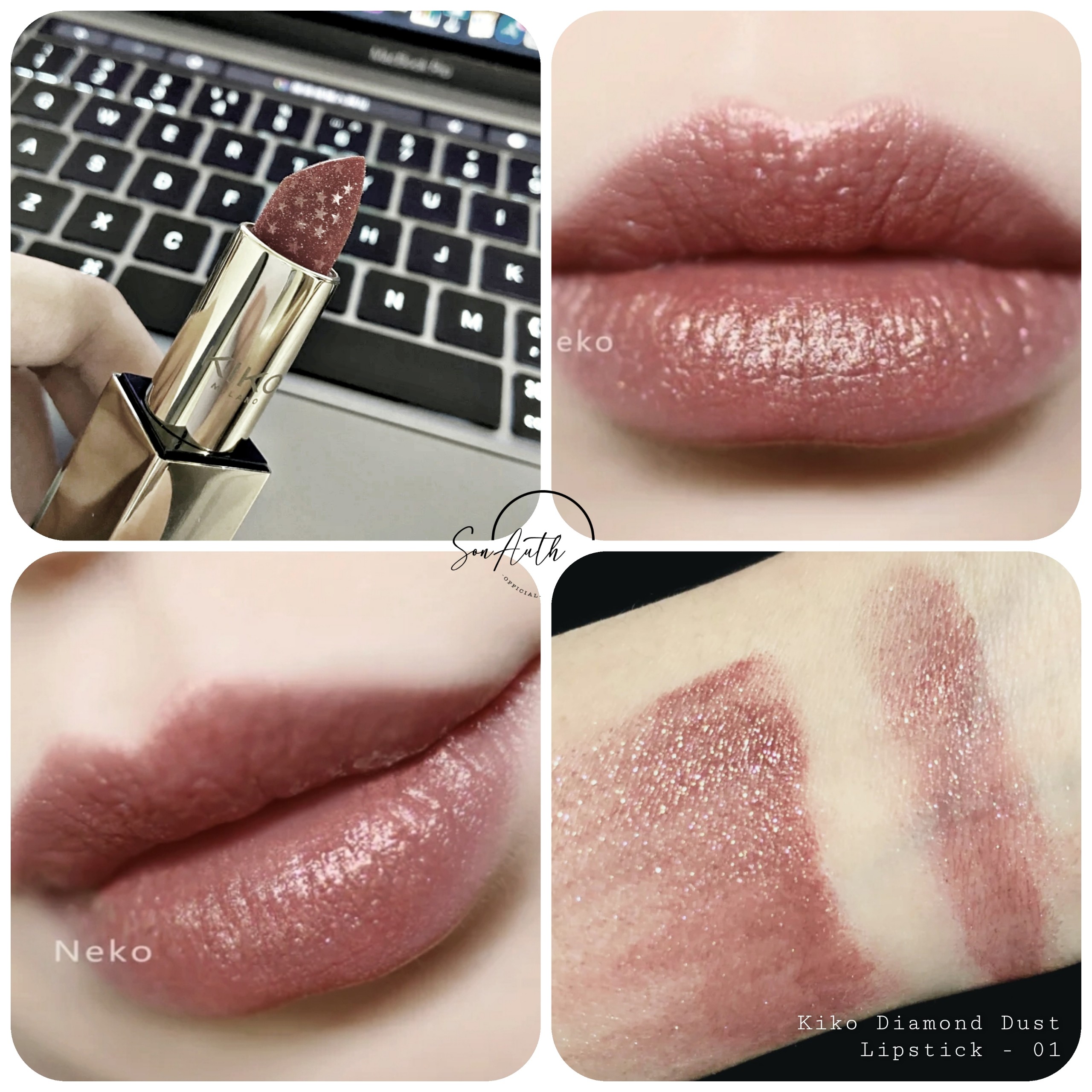 Kiko Holiday Gems Diamond Dust Lipstick