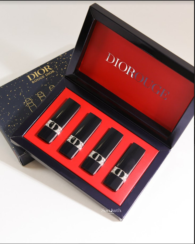Holiday Season Rouge Dior Set 4 Mini Lipsticks  DIOR