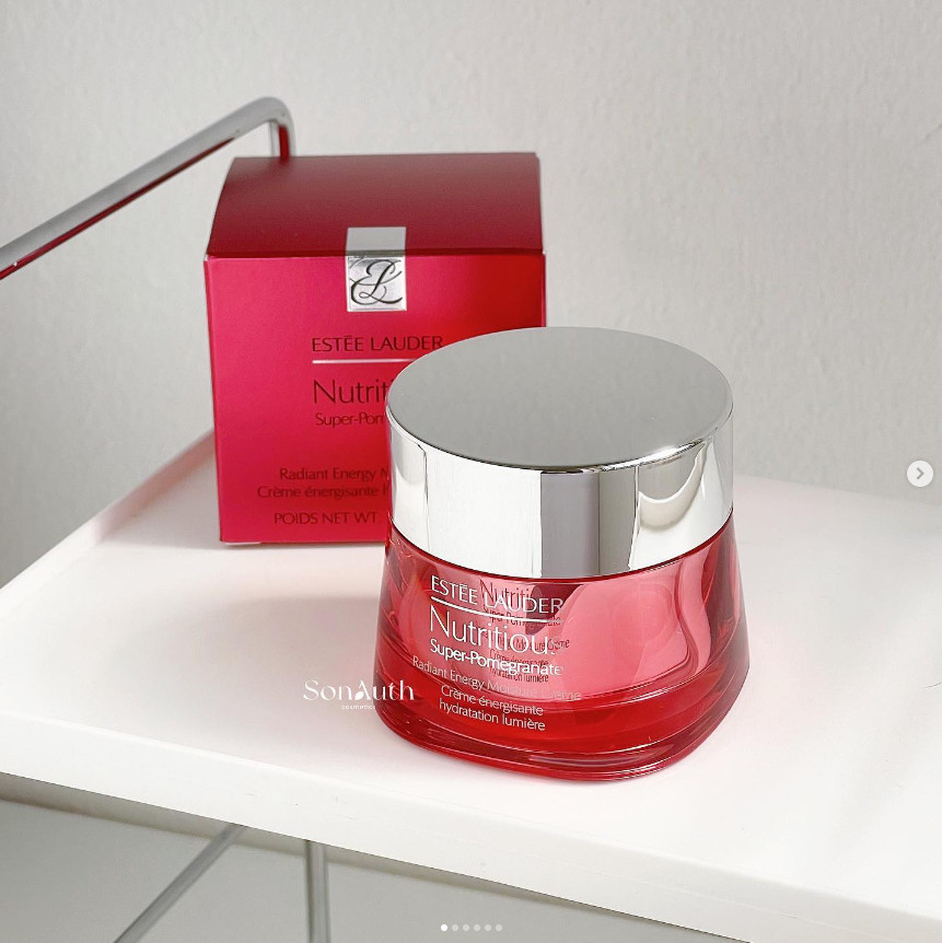 Kem dưỡng Estee Lauder Nutritious Super-Pomegranate Radiant Energy Moisture Creme 50ml