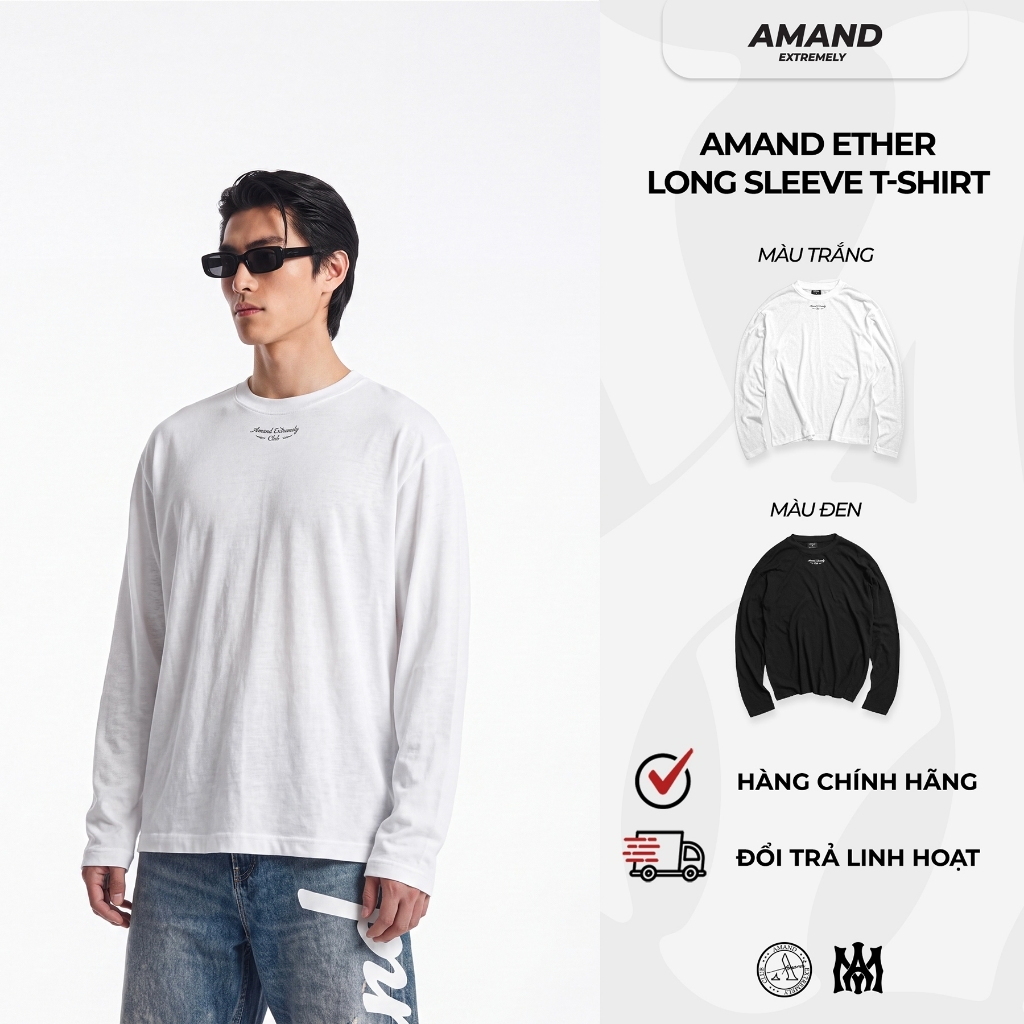 Áo Thun Nam Dài Tay AMAND Ether Long Sleeve T-shirt 2026 - ATD904