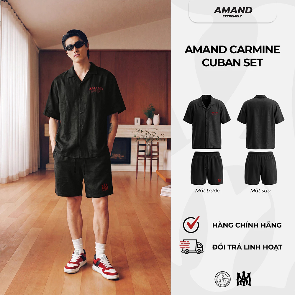 Amand Carmine Cuban Set