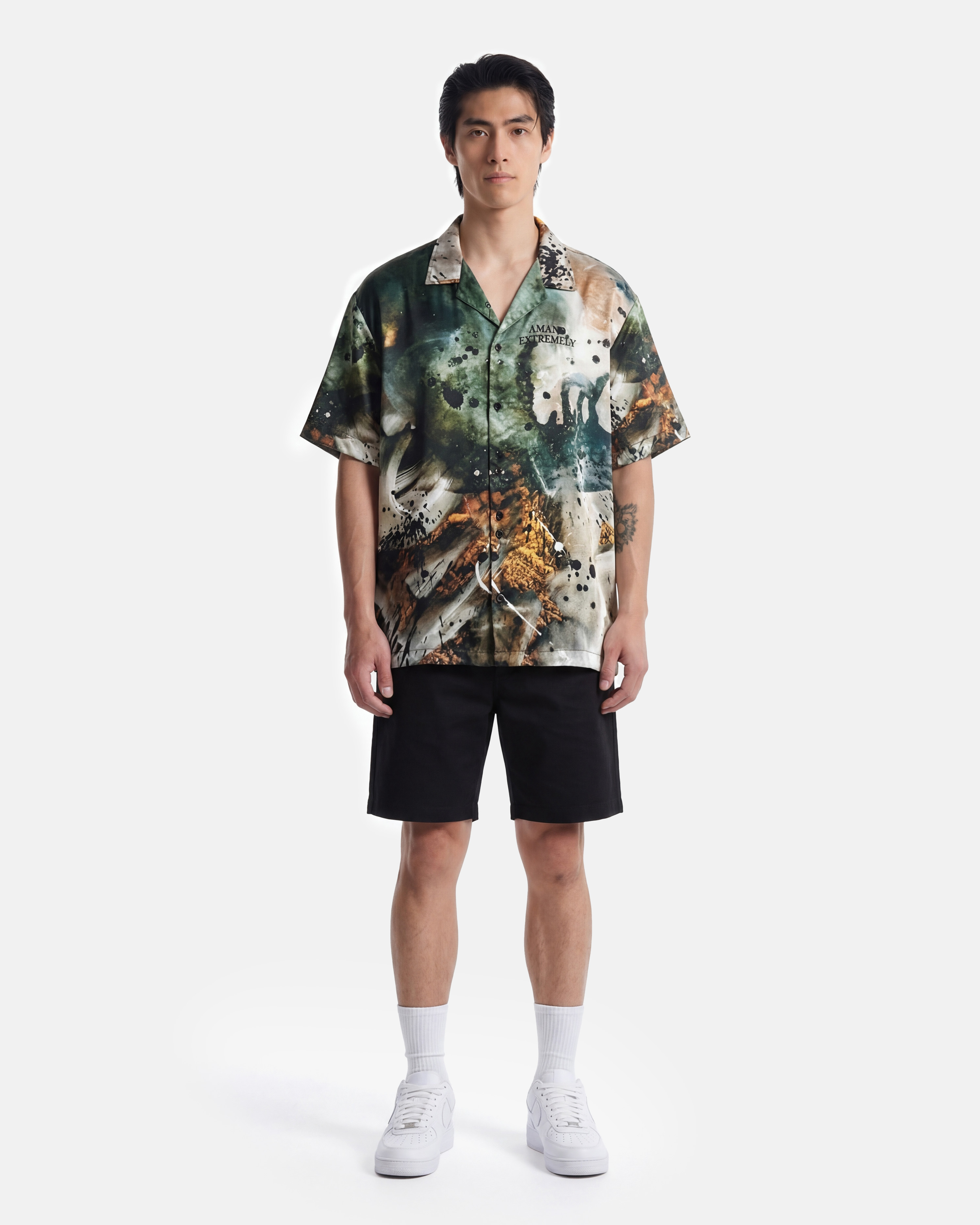 Chromatic Decay Cuban Shirt