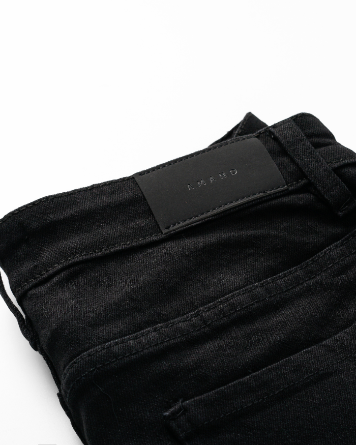 Amand Black Skinny Jeans