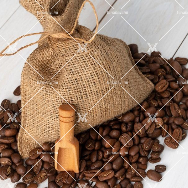 túi thơm đựng cafe vải đay