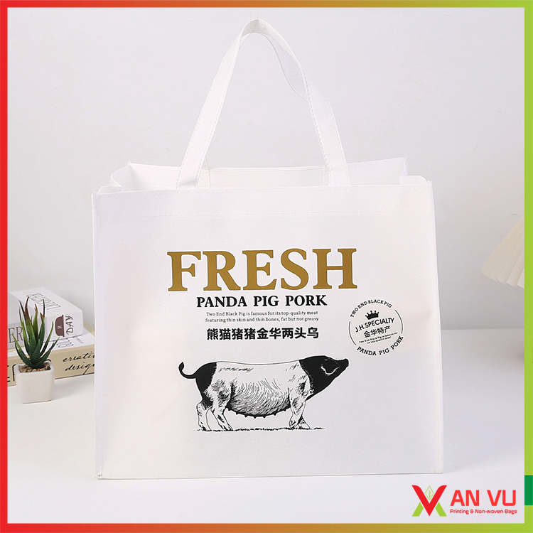 Túi xách vải không dệt in logo quảng cáo