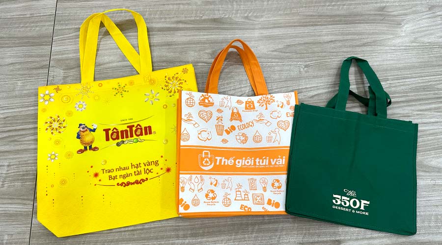 In logo túi vải không dệt