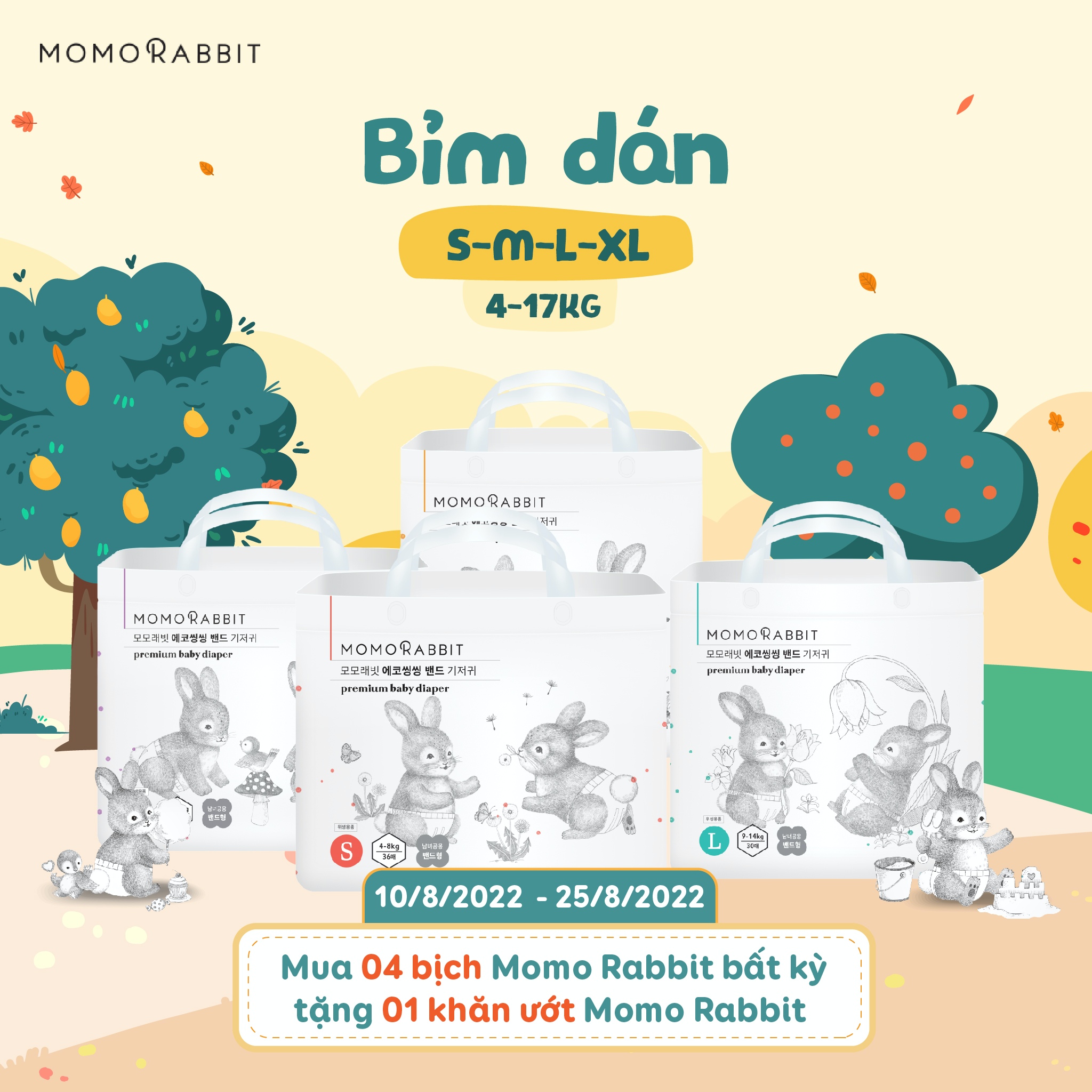 TRAO GỬI YÊU THƯƠNG, MẸ RINH QUÀ XỊN SIÊU ƯU ĐÃI MUA 4 TẶNG 1