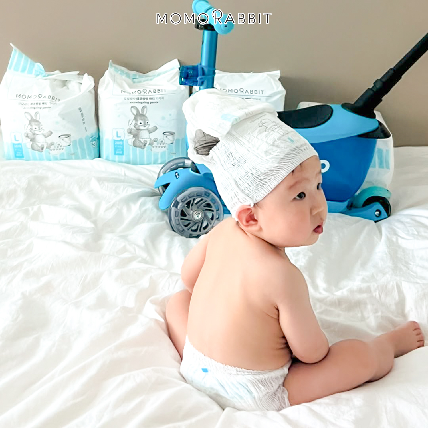 Các vấn đề của da bé khi mặc bỉm mùa hè 