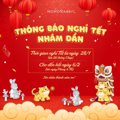 Thông báo nghỉ Tết Nhâm Dần (26/1/2022 - 6/22022)