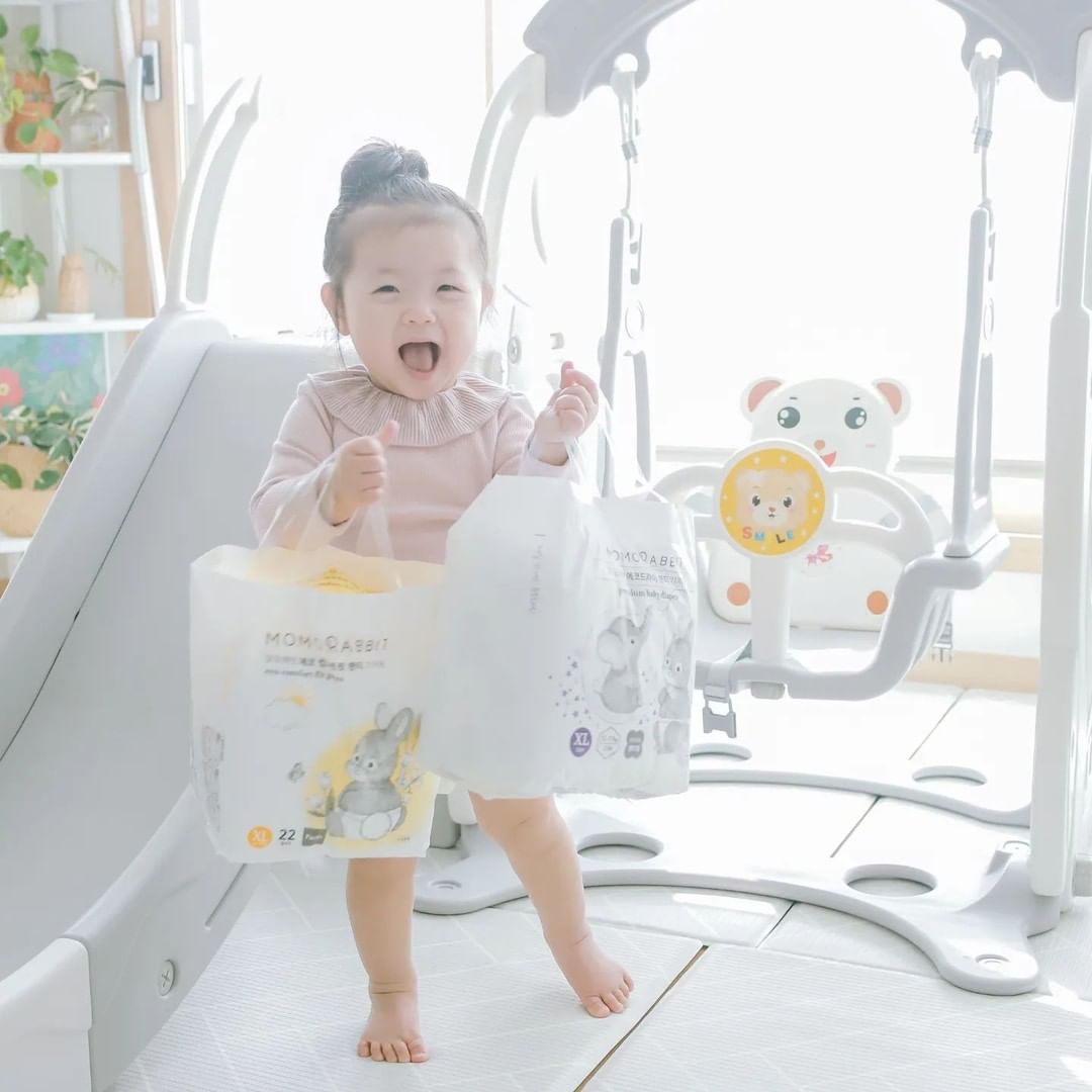 Review các loại bỉm Momo Rabbit chuyên dùng cho mùa hè