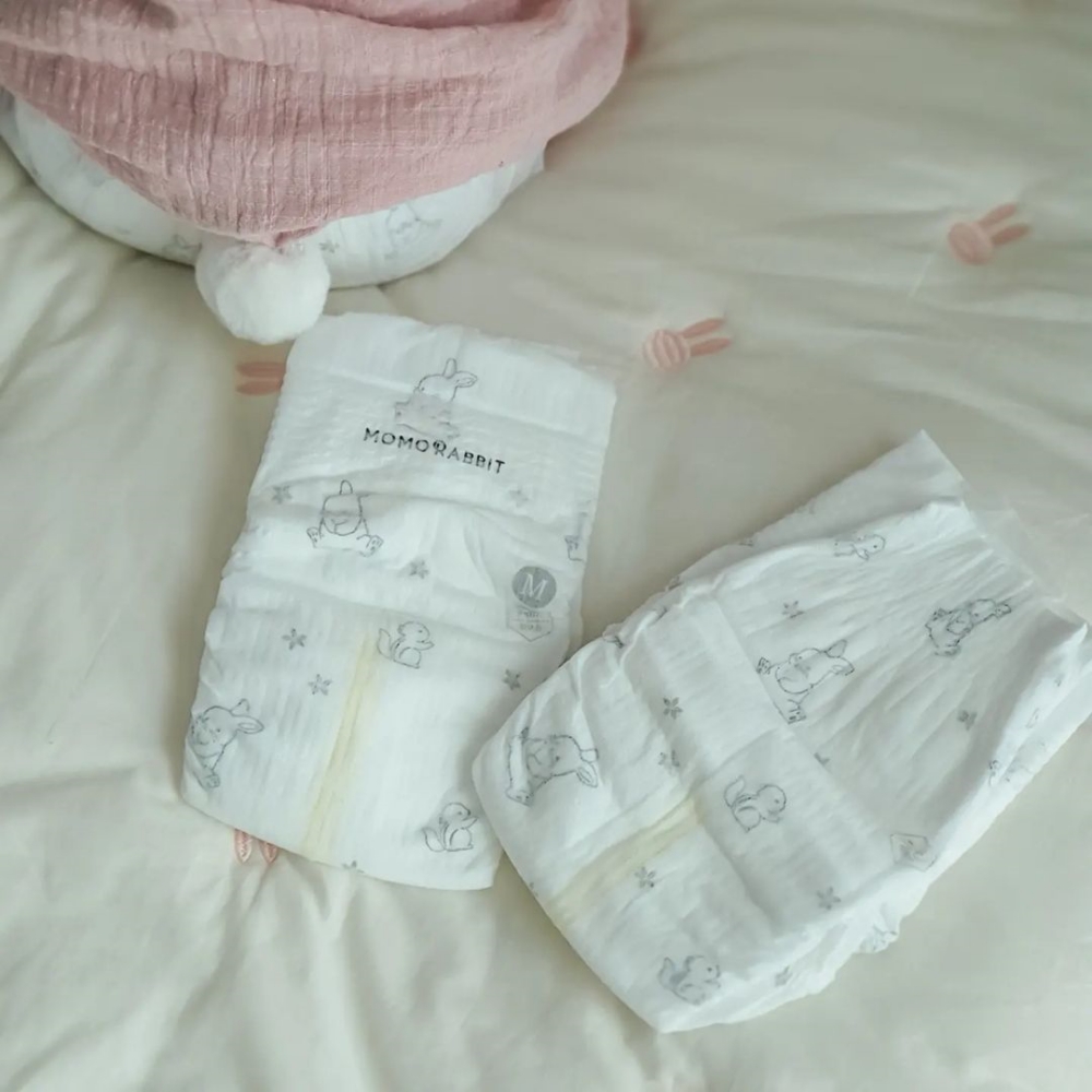 Review bỉm dán Momo Rabbit 