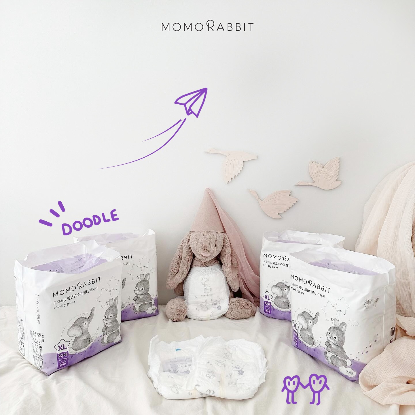 So sánh độ mỏng và khả năng thấm hút các dòng bỉm Momo Rabbit