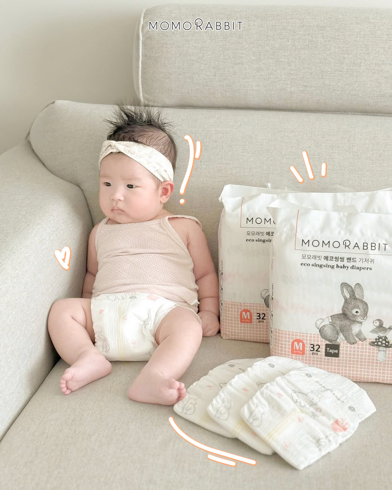 Tại sao bỉm Momo Rabbit lại trở thành lựa chọn số 1 cho bé sơ sinh?