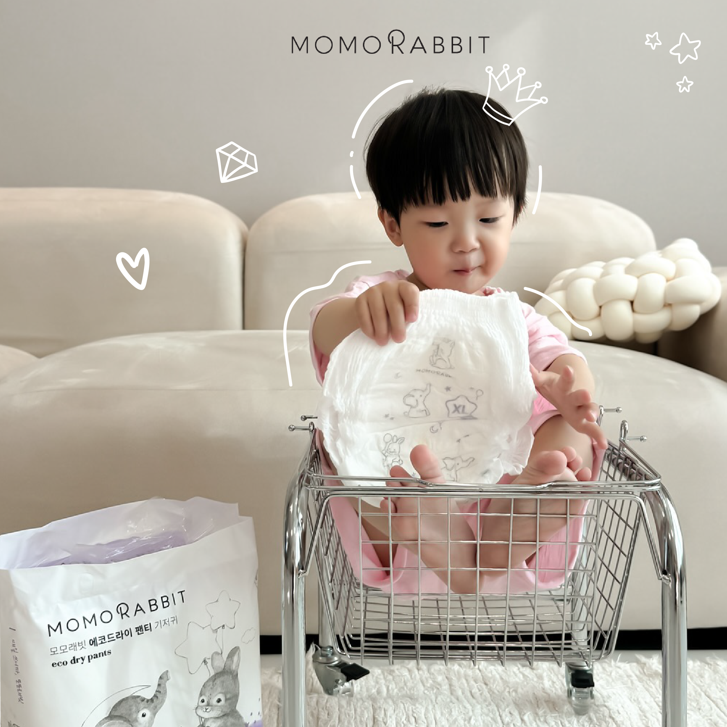 Cách xử lý tràn bỉm khi con bắt đầu lật lăn