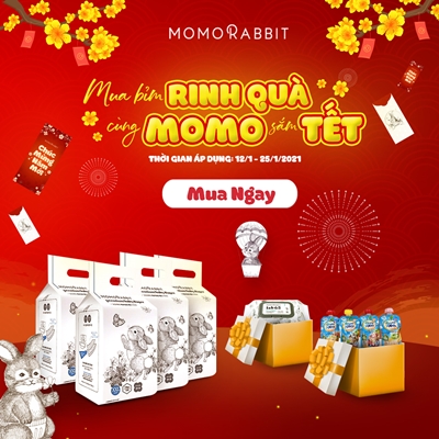 [HOT] MUA BỈM RINH QUÀ, CÙNG MOMO RABBIT SẮM TẾT!!️