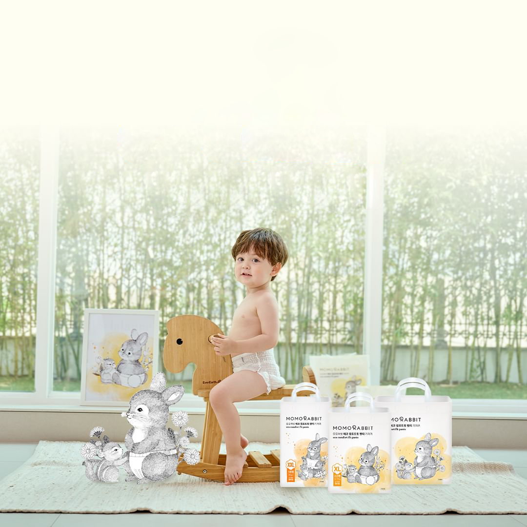 Momo Rabbit chính thức ra mắt mẫu bỉm Comfort Fit 2025