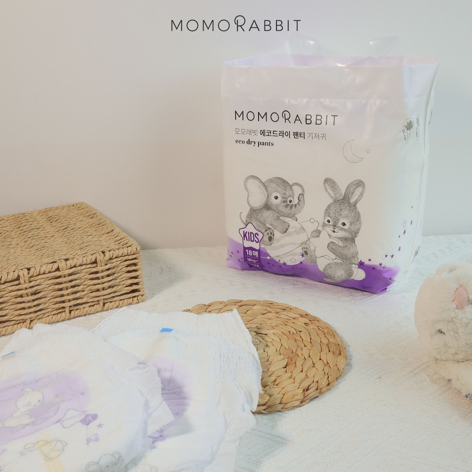 Bỉm quần size KIDs Momo Rabbit – Đồng hành cùng sự phát triển của bé