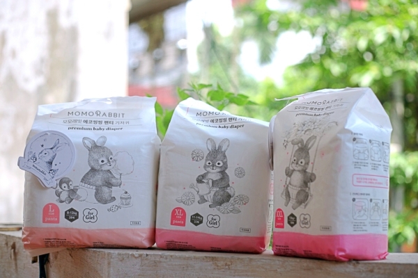 Review bỉm quần Momo Rabbit