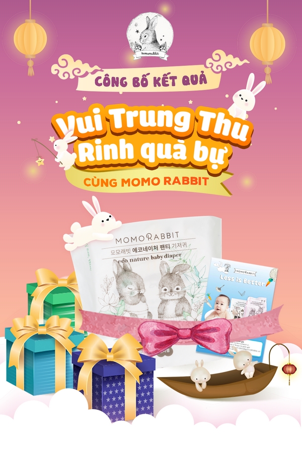Thông báo giải thưởng cho phần thi  “Bé và Momo Rabbit” 1