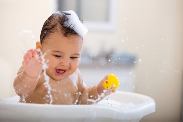 Sữa tắm phù hợp với da bé