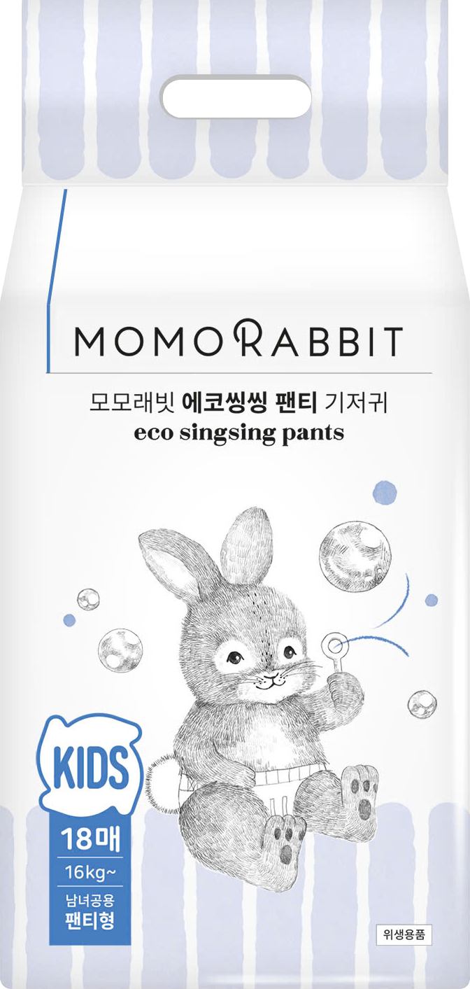 Bỉm quần bé trai/bé gái Momo Rabbit - KIDS18 - 16kg++
