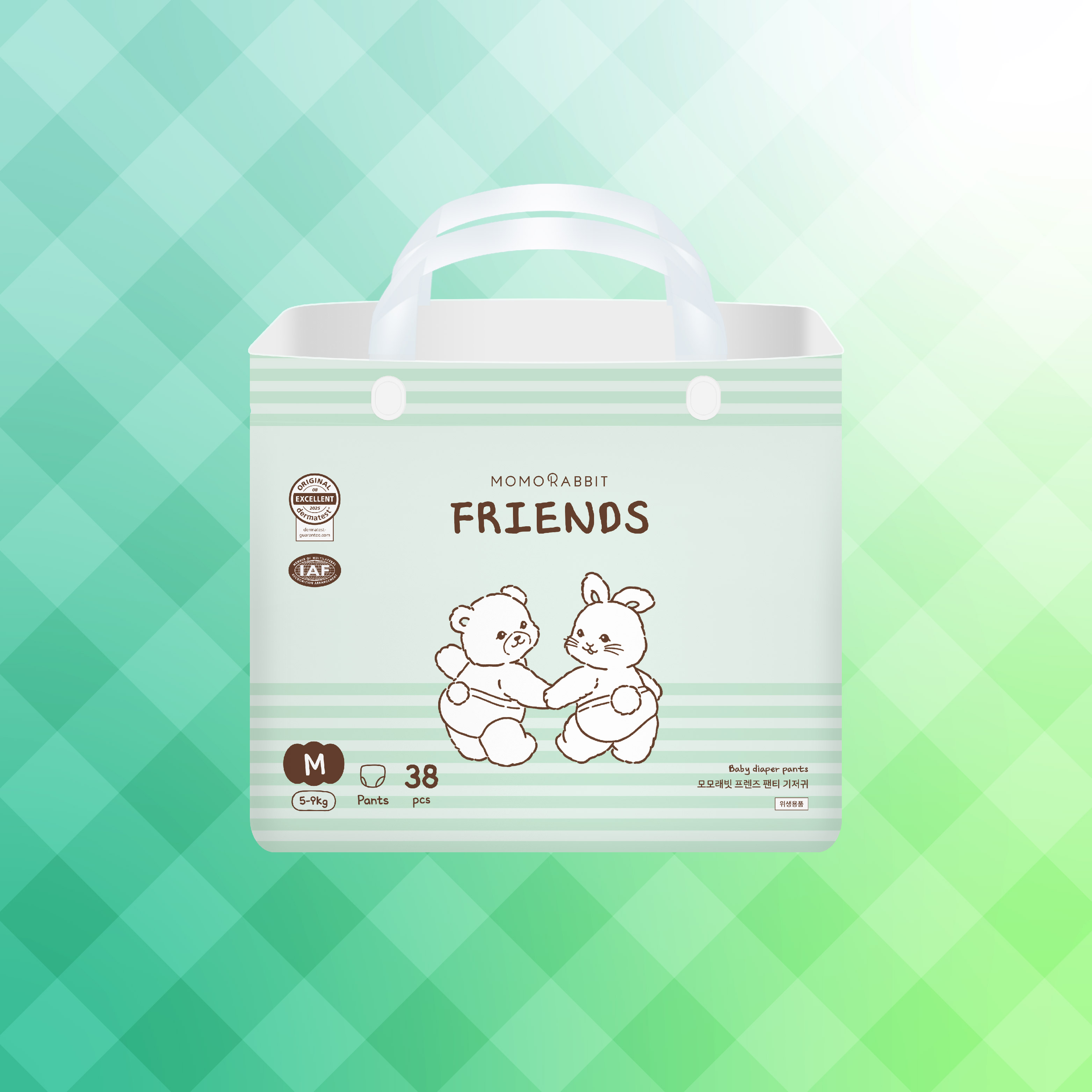 [MỚI] Bỉm dán - bản Friends - Size M - 6-11kg - 40 miếng
