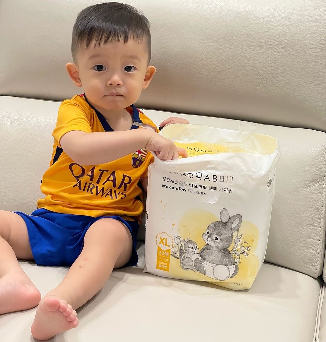 Bỉm quần ban ngày Comfort Fit Momo Rabbit 2025 - XL22 - 12 - 17kg