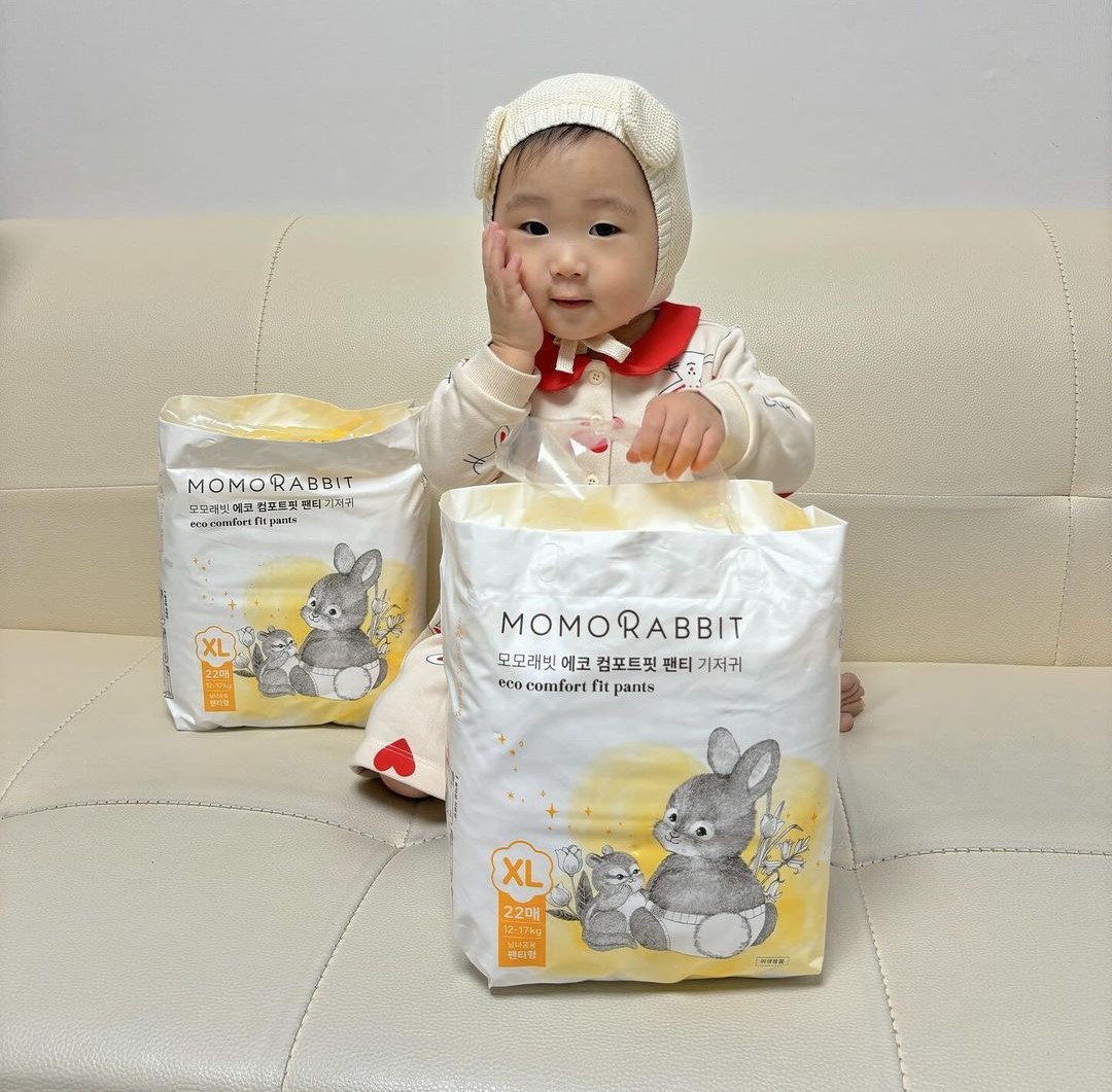 Bỉm quần ban ngày Comfort Fit Momo Rabbit 2025 - XXL18 - 15kg++