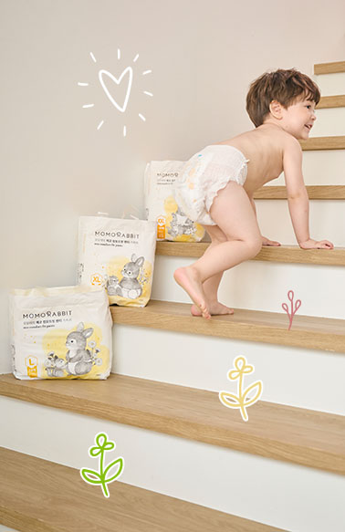 Bỉm cho bé mông đùi to