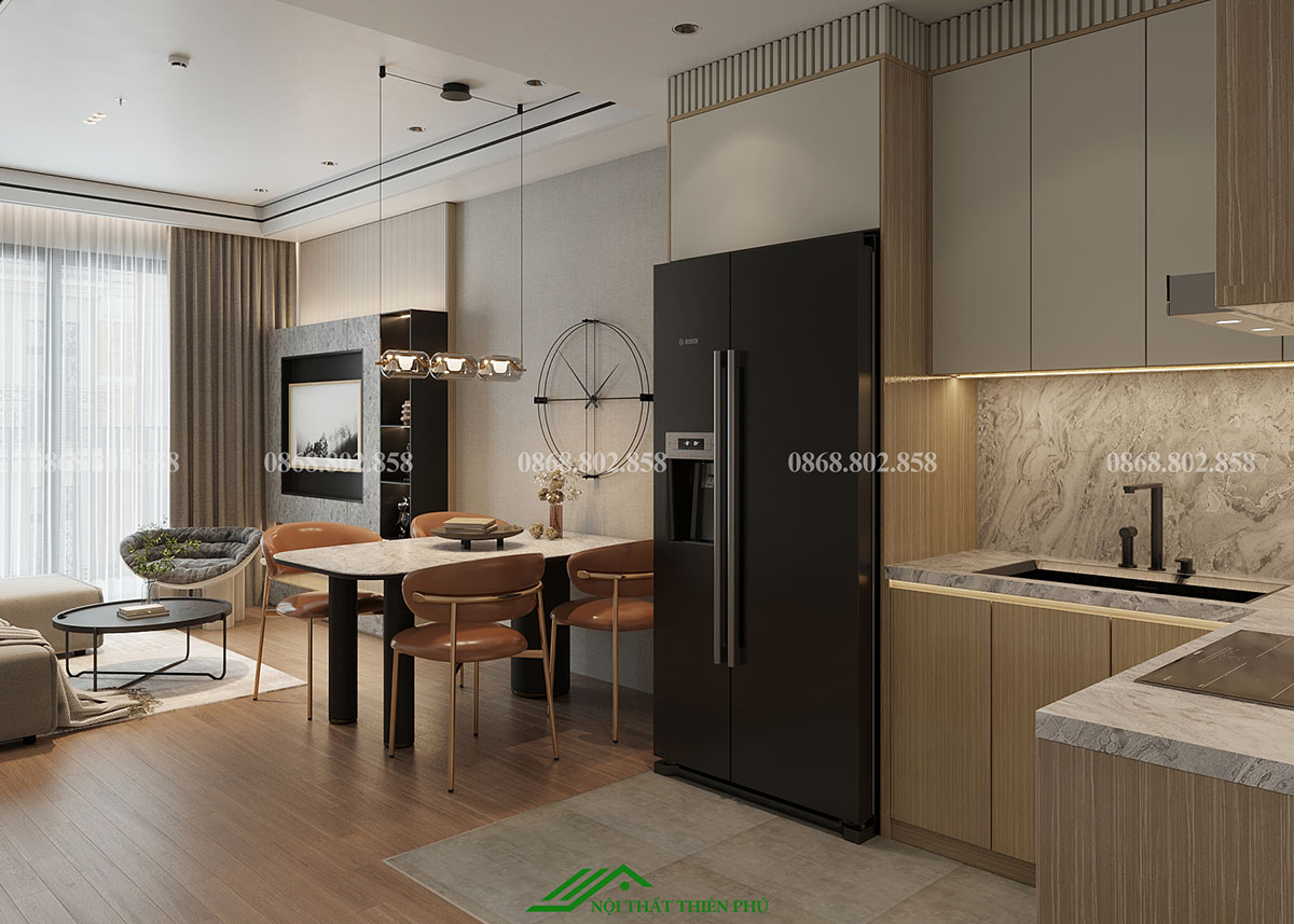 Thiết kế hoàn thiện căn mẫu thuộc dự án IMPERIA SMART CITY