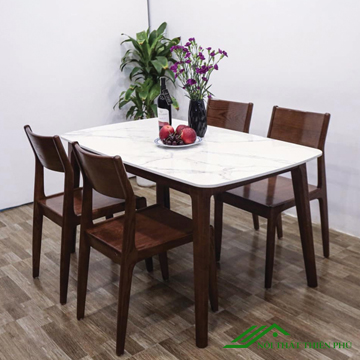 Bộ bàn ăn 4 ghế gỗ sồi mặt đá cao cấp - BA 38 Nội thất Thiên Phú sẽ là sự lựa chọn hoàn hảo cho không gian ăn uống của bạn. Với kết hợp giữa các chất liệu đá và gỗ sồi, sản phẩm tạo ra một sự kết hợp độc đáo và hiện đại. Với thiết kế đẹp và sử dụng chất liệu cao cấp, bạn sẽ không thể bỏ qua sản phẩm này.