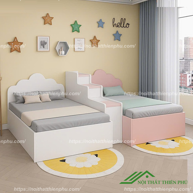 Giường đôi trẻ em - GN 20