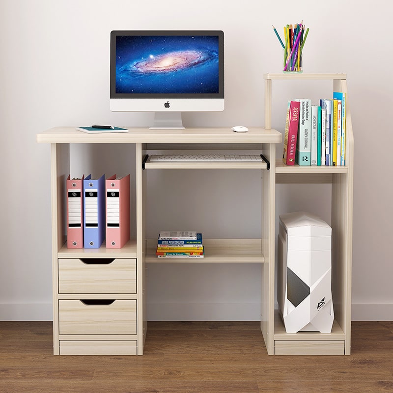 Bàn làm việc có kệ sách tiện dụng - HS 21