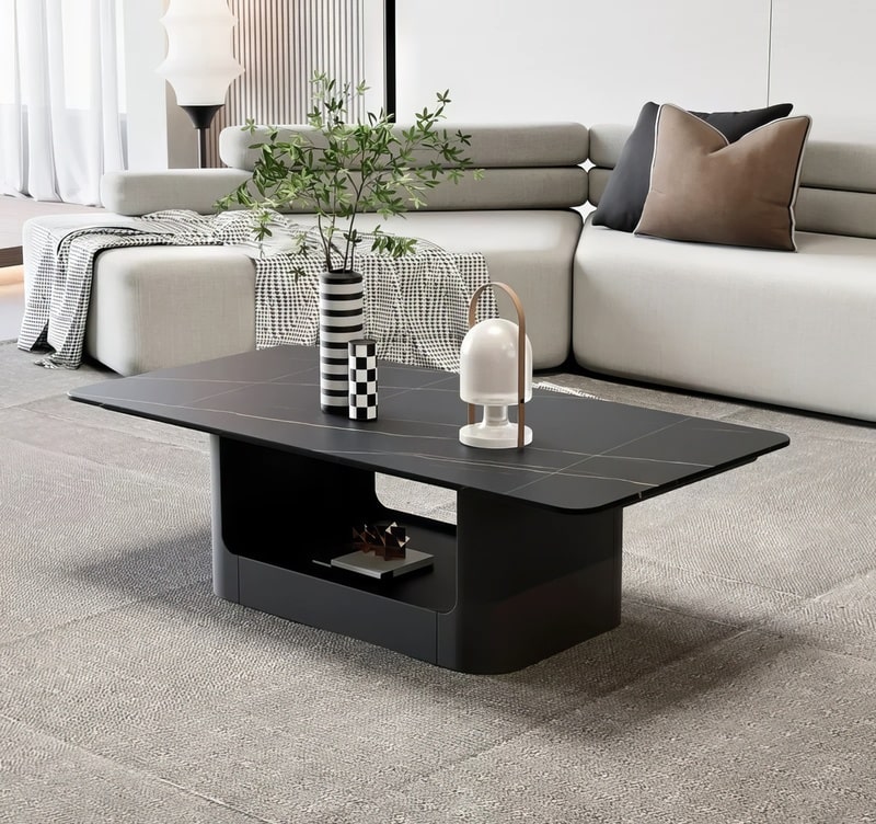 Bàn trà sofa mặt đá hiện đại - BT 96