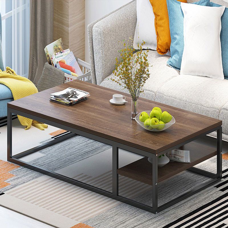 Bàn trà sofa mặt gỗ đẹp - BT 52