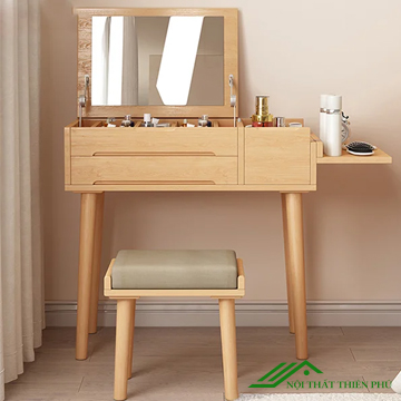 Bàn trang điểm kiểu dáng nhỏ gọn hiện đại - TD 12